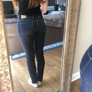 Lucky Brand Leyna Skinny Jeans dark wash